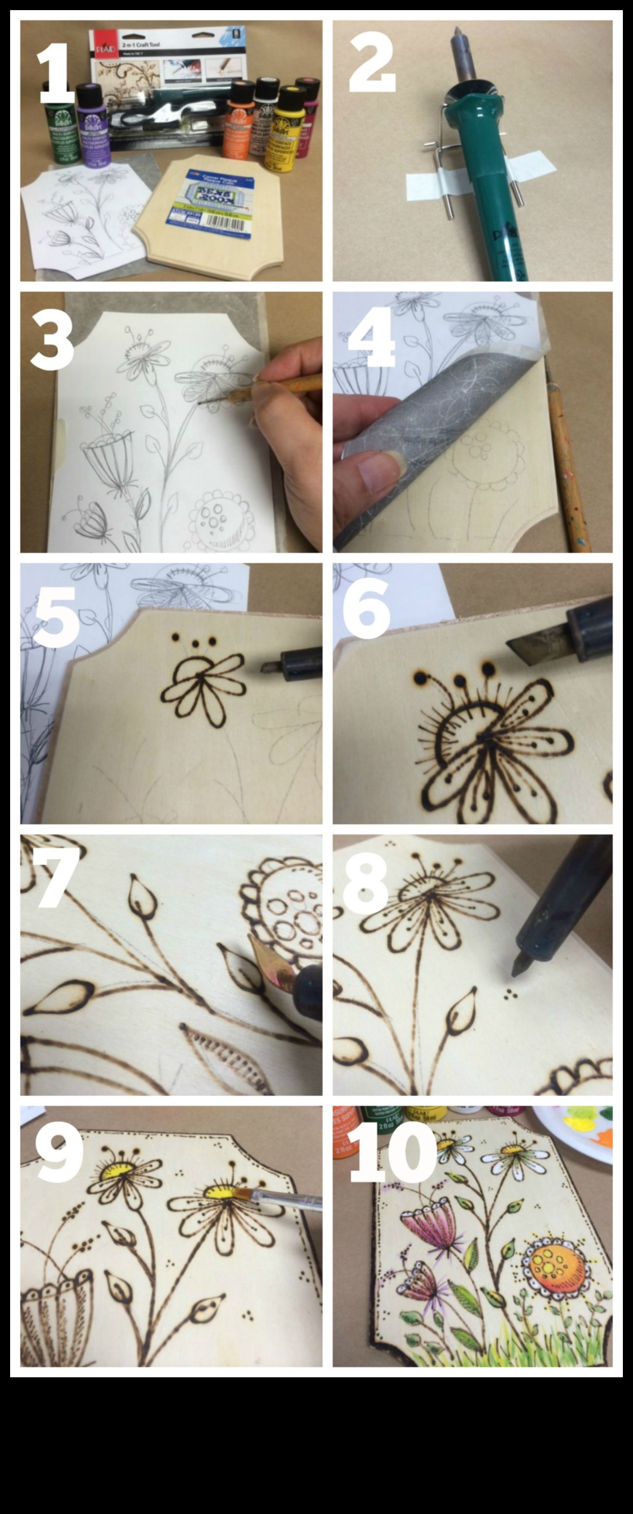 Crafting with Woodburning: Proiecte de bricolaj pentru pasionații de pirografie