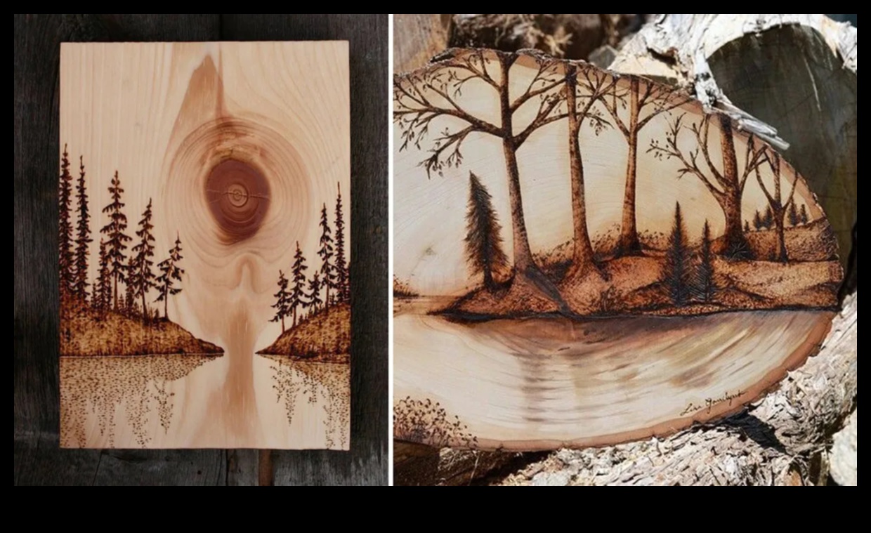 Crafting with Woodburning: Proiecte de bricolaj pentru pasionații de pirografie