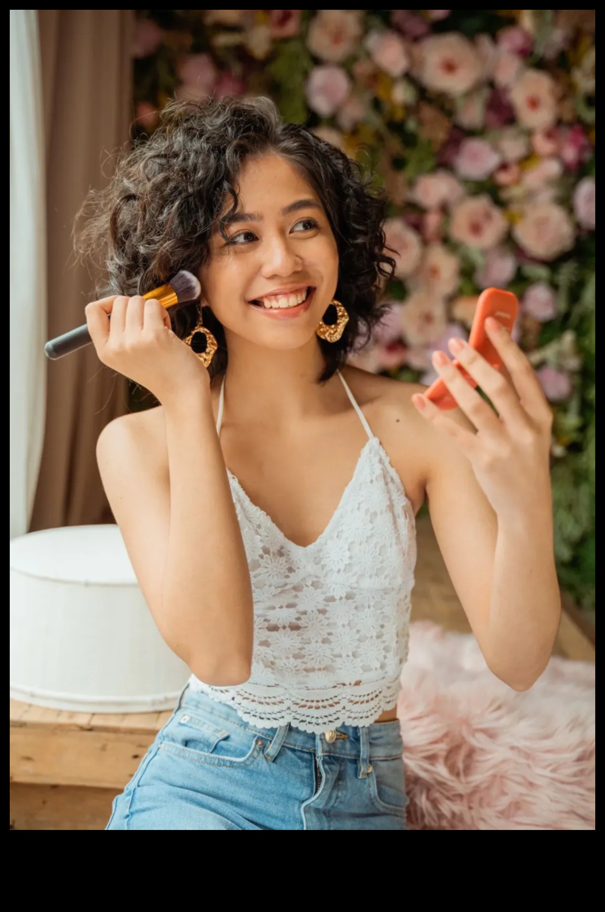 Armonie iluminator și fard de obraz: obținerea unui aspect coeziv al obrajilor