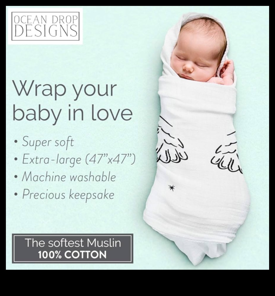 Înfășări sentimentale Pături de amintire pentru sosirea unui nou-născut 4 Sentimental Swaddles: cadouri gânditoare pentru sosirea bebelușului
