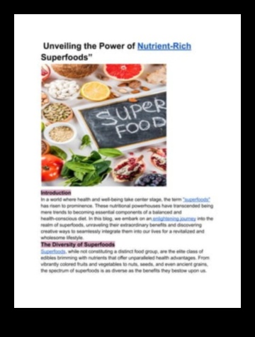 Nutrienții esențiali v-au dezvăluit planul pentru o viață sănătoasă, fericită și lungă 4 Nutrienții esențiali dezvăluiți: planul tău pentru o viață vibrantă