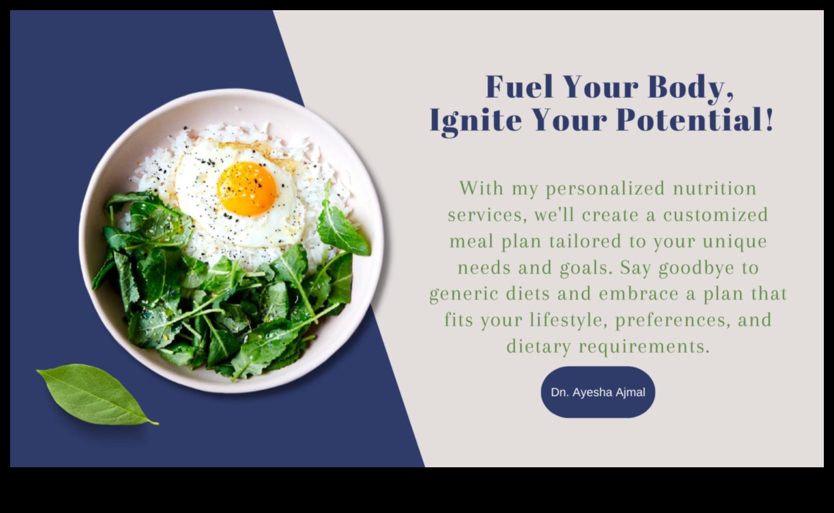 Alimentați-vă potențialul: sfaturi personalizate de consiliere nutrițională