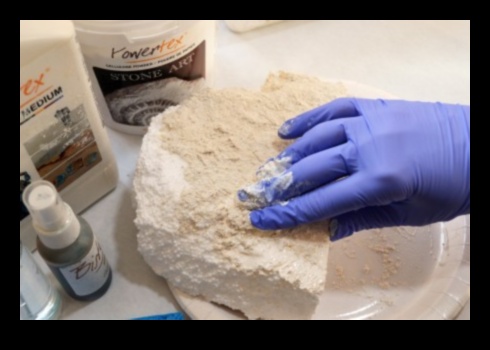 Așezarea în piatră: stăpânirea artei aplicării pudrei