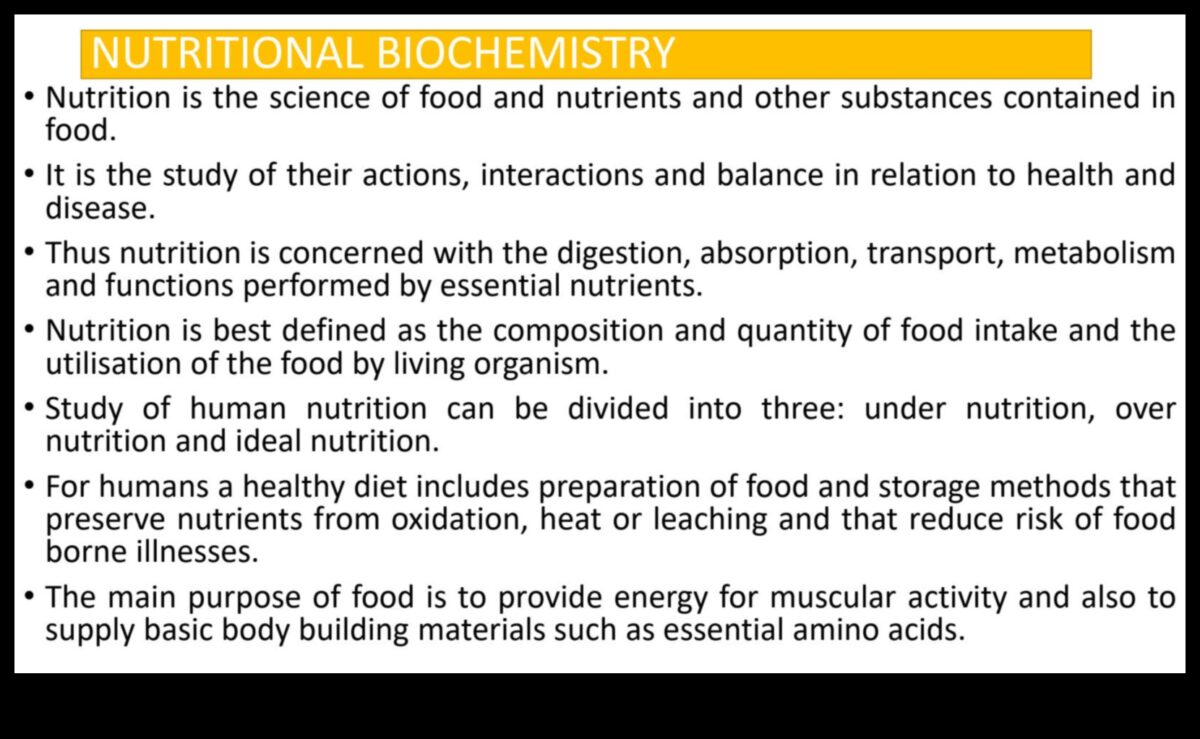 Construirea sănătății din interior: Esența biochimiei nutriționale