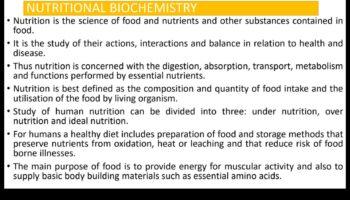 Construirea sănătății din interior: Esența biochimiei nutriționale