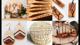Crafting with Woodburning: Proiecte de bricolaj pentru pasionații de pirografie